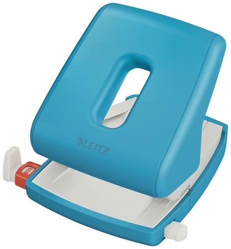 Leitz Cosy 2 Hole Punch Calm Blue 30 Sheets 50040061 Fusion Office