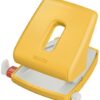 Leitz Cosy 2 Hole Punch Warm Yellow 30 Sheets 50040019 Fusion Office