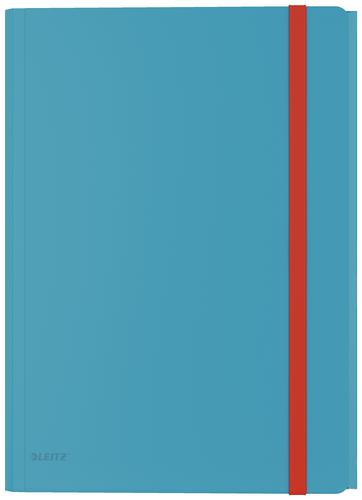 Leitz Cosy 3 Flap Folder A4 Calm Blue 46190061 Pack 10 Fusion Office