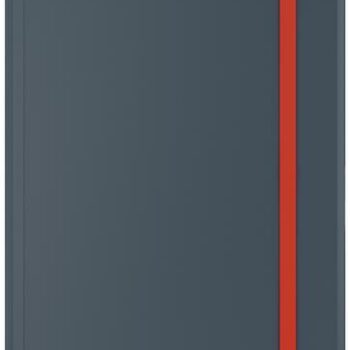 Leitz Cosy 3 Flap Folder A4 Velvet Grey 46190089 Pack 10 Fusion Office