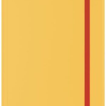 Leitz Cosy 3 Flap Folder A4 Warm Yellow 46190019 Pack 10 Fusion Office