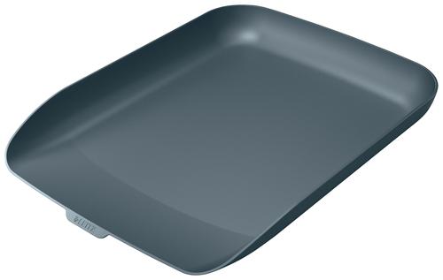 Leitz Cosy A4 Letter Trays Velvet Grey 53580089 Pack 6 Fusion Office