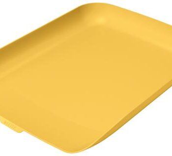 Leitz Cosy A4 Letter Trays Warm Yellow 53580019 Pack 6 Fusion Office