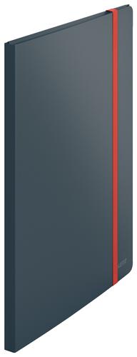 Leitz Cosy Display Book 20pockets Velvet Grey 46700089 Fusion Office