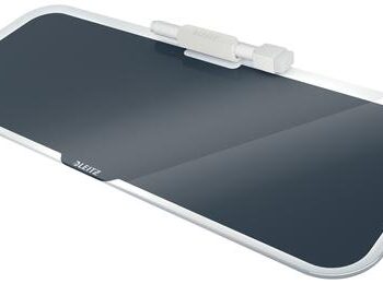 Leitz Cosy Glass Desk Notepad Velvet Grey 52690089 Fusion Office