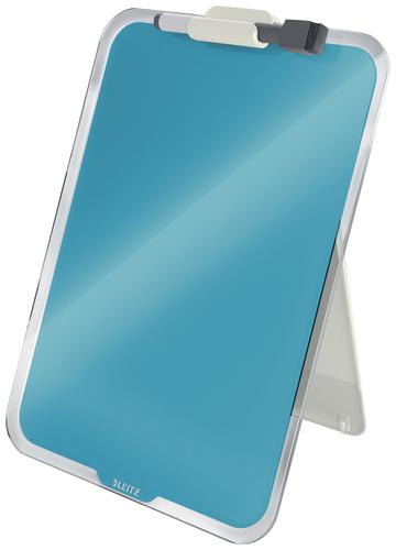 Leitz Cosy Glass Desktop Easel Calm Blue 39470061 Fusion Office