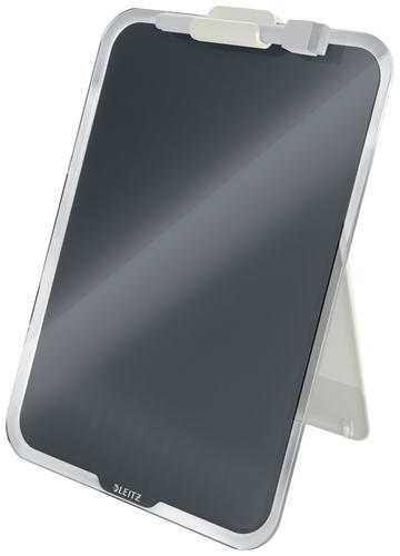 Leitz Cosy Glass Desktop Easel Velvet Grey 39470089 Fusion Office