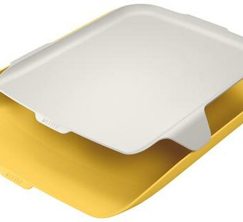 Leitz Cosy Letter Tray Organiser Warm Yellow 52590019 Fusion Office