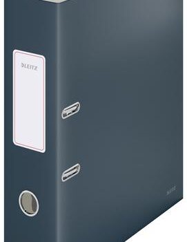 Leitz Cosy Lever Arch Files 80mm Velvet Grey 10610089 Pack 6 Fusion Office