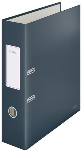 Leitz Cosy Lever Arch Files 80mm Velvet Grey 10610089 Pack 6 Fusion Office