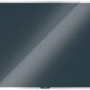 Leitz Cosy Magnetic Glass Whiteboard 600x400mm Velvet Grey 70420089 Fusion Office