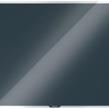 Leitz Cosy Magnetic Glass Whiteboard 600x400mm Velvet Grey 70420089 Fusion Office