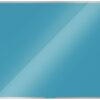 Leitz Cosy Magnetic Glass Whiteboard 800x600mm Calm Blue 70430061 Fusion Office