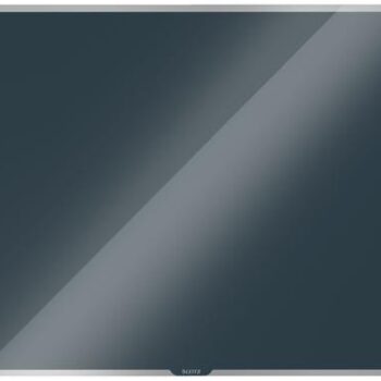 Leitz Cosy Magnetic Glass Whiteboard 800x600mm Velvet Grey 70430089 Fusion Office