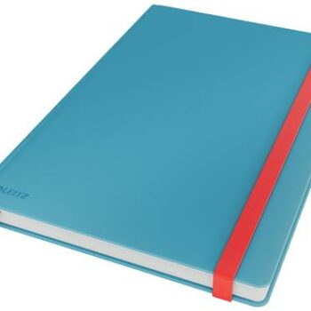 Leitz Cosy Notebooks Soft Touch Large Calm Blue Cover 44830061 Fusion Office