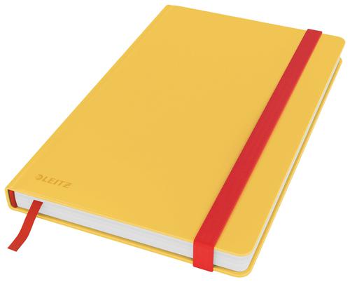 Leitz Cosy Notebooks Soft Touch Medium Warm Yellow Cover 44810019 Fusion Office