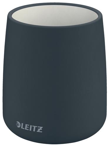 Leitz Cosy Pen Pot Velvet Grey 53290089 Fusion Office