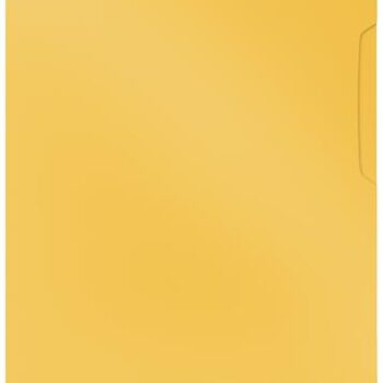 Leitz Cosy Privacy Folders A4 Warm Yellow 47080019 Pack 12 Fusion Office