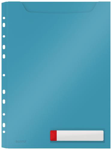 Leitz Cosy Privacy Pocket Files Calm Blue 46680061 Pack 12 Fusion Office