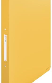 Leitz Cosy Ring Binders A4 Warm Yellow 25mm 2 Ring 42380019 Pack 10 Fusion Office