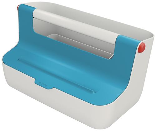 Leitz Cosy Storage Carry Box Calm Blue 61250061 Fusion Office