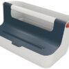 Leitz Cosy Storage Carry Box Velvet Grey 61250089 Fusion Office