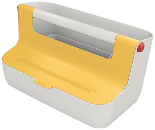 Leitz Cosy Storage Carry Box Warm Yellow 61250019 Fusion Office