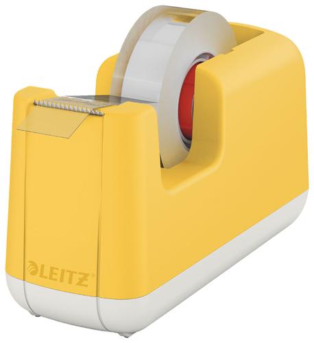Leitz Cosy Tape Dispenser Warm Yellow 53670019 Fusion Office