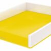 Leitz Dual Colour Letter Tray White Yellow 53611016 Fusion Office