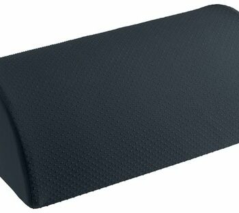 Leitz Ergo Cosy Desk Footrest Velvet Grey 53710089 Fusion Office