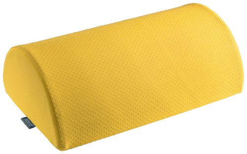 Leitz Ergo Cosy Desk Footrest Warm Yellow 53710019 Fusion Office