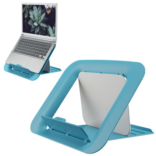 Leitz Ergo Cosy Laptop Stand Calm Blue 64260061 Fusion Office