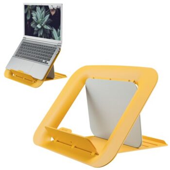 Leitz Ergo Cosy Laptop Stand Warm Yellow 64260019 Fusion Office