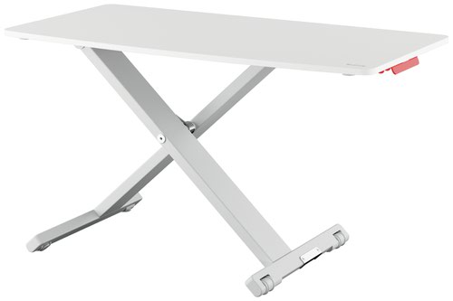 Leitz Ergo Cosy Standing Desk Converter Grey 65330085 Fusion Office