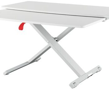 Leitz Ergo Cosy Standing Desk Convertersliding Tray Grey 65320085 Fusion Office