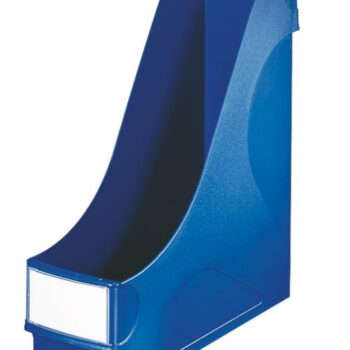 Leitz Extra Wide Magazine Files Blue 24250035 Pack 8 Fusion Office