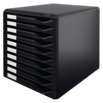 Leitz Form Set 10 Drawers Black 52940095 Fusion Office