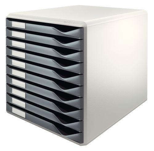 Leitz Form Set 10 Drawers Grey 52810089 Fusion Office