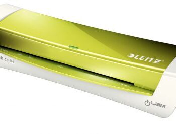 Leitz Ilam Home Office A4 Laminator Green White 73681054 Fusion Office