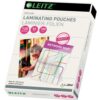 Leitz Ilam Laminating Pouches A6 125mic 33806 Pack 100 Fusion Office