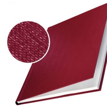 Leitz Impressbind Hard Covers 140mm Burgundy 73930028 Pack 10 Fusion Office
