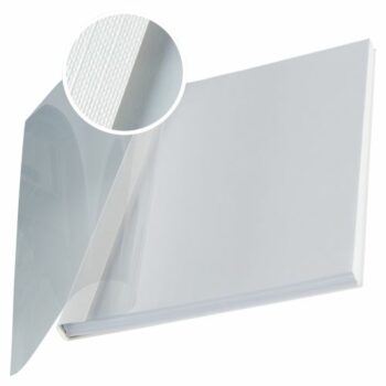 Leitz Impressbind Soft Covers 105mm White 74140001 Pack 10 Fusion Office