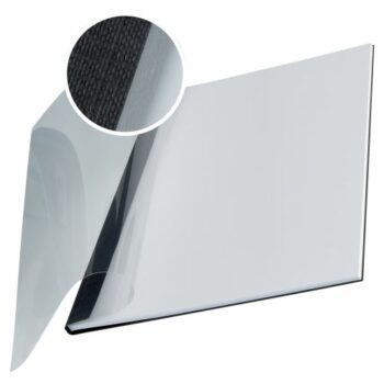 Leitz Impressbind Soft Covers 35mm Black 73980095 Pack 10 Fusion Office