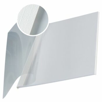 Leitz Impressbind Soft Covers 35mm White 73980001 Pack 10 Fusion Office