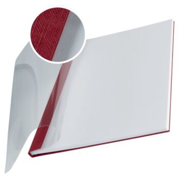 Leitz Impressbind Soft Covers 70mm Burgundy 73990028 Pack 10 Fusion Office