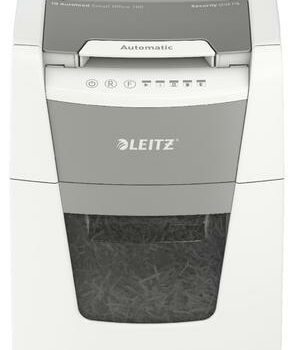 Leitz Iq Autofeed Small Office 100 P5 Shredder Micro Cut 80121000 Fusion Office