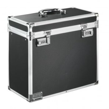 Leitz Lockable Personal Filing Case A4 Chrome Black 67160095 Fusion Office
