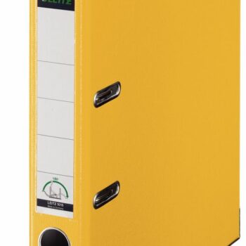 Leitz Mini Lever Arch Files Yellow A4 Pp Cover 10151015 Pack 10 Fusion Office