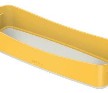 Leitz Mybox Cosy Long Storage Tray Warm Yellow 52650019 Fusion Office