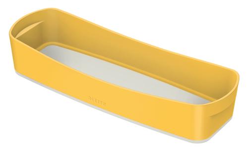 Leitz Mybox Cosy Long Storage Tray Warm Yellow 52650019 Fusion Office